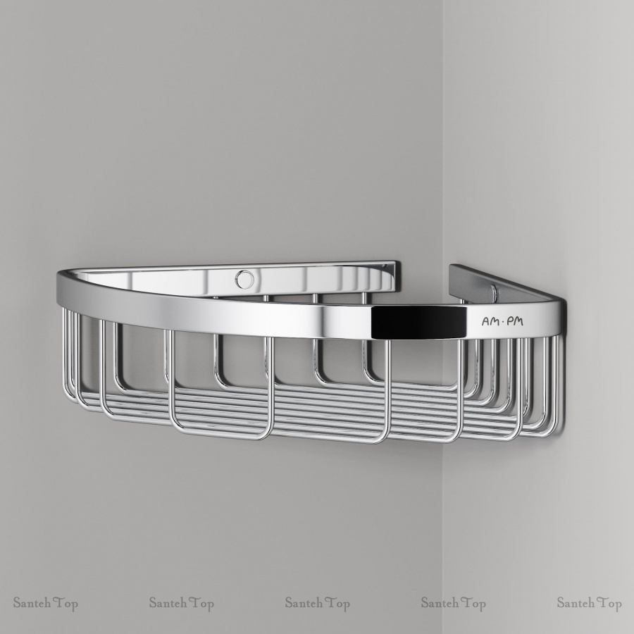 Полка для душа угловая am pm a7454200