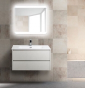    BelBagno KRAFT-900-2C-SO-BO  90x45x50 , Bianco Opaco